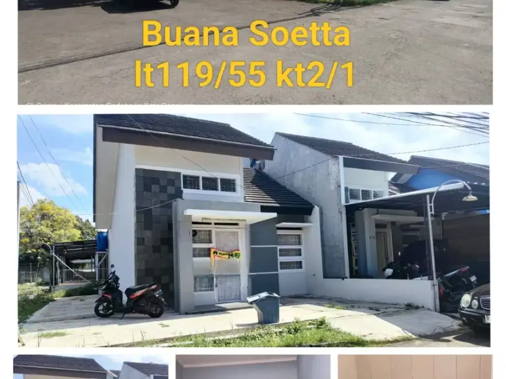 rumah minimalis menghadap fasum lt119/55 harga888jt di cluster soetta