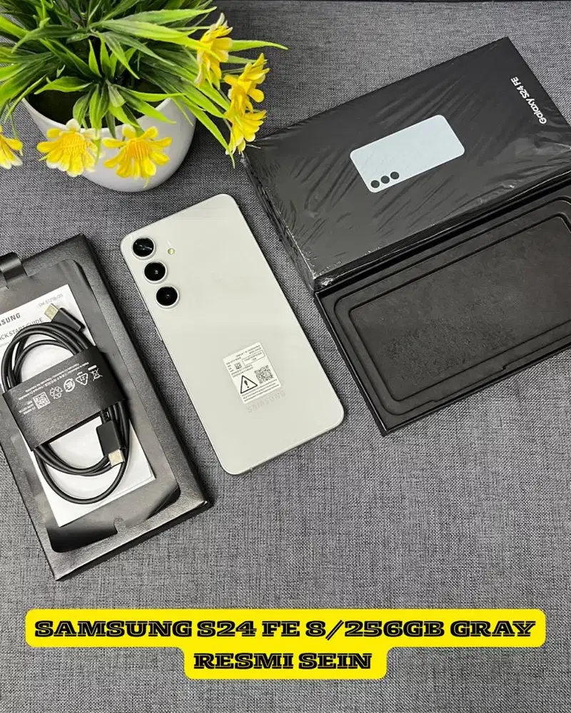 Samsung S24 FE 8/256gb gray garansi panjang