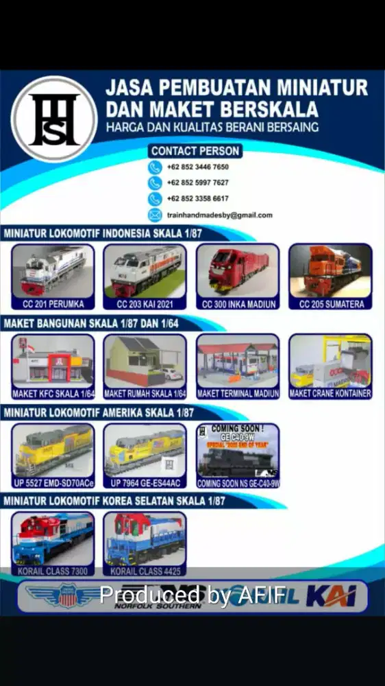 JASA PEMBUATAN MINIATUR DAN MAKET BERSKALA DGN HARGA KUALITAS BERSAING