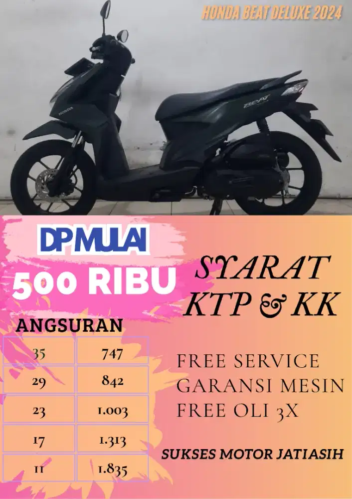 HONDA BEAT DELUXE ISS 2024