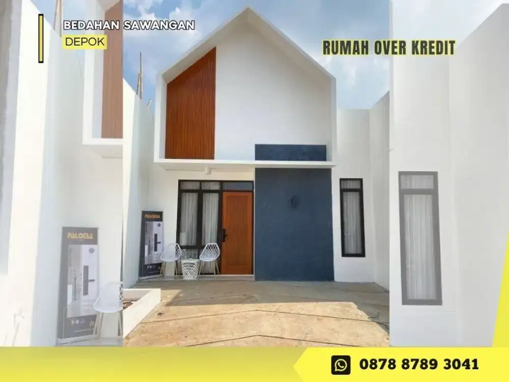 Take Over rmh dkt Tol ccln flat 58JT di Bedahan Sawangan Depok