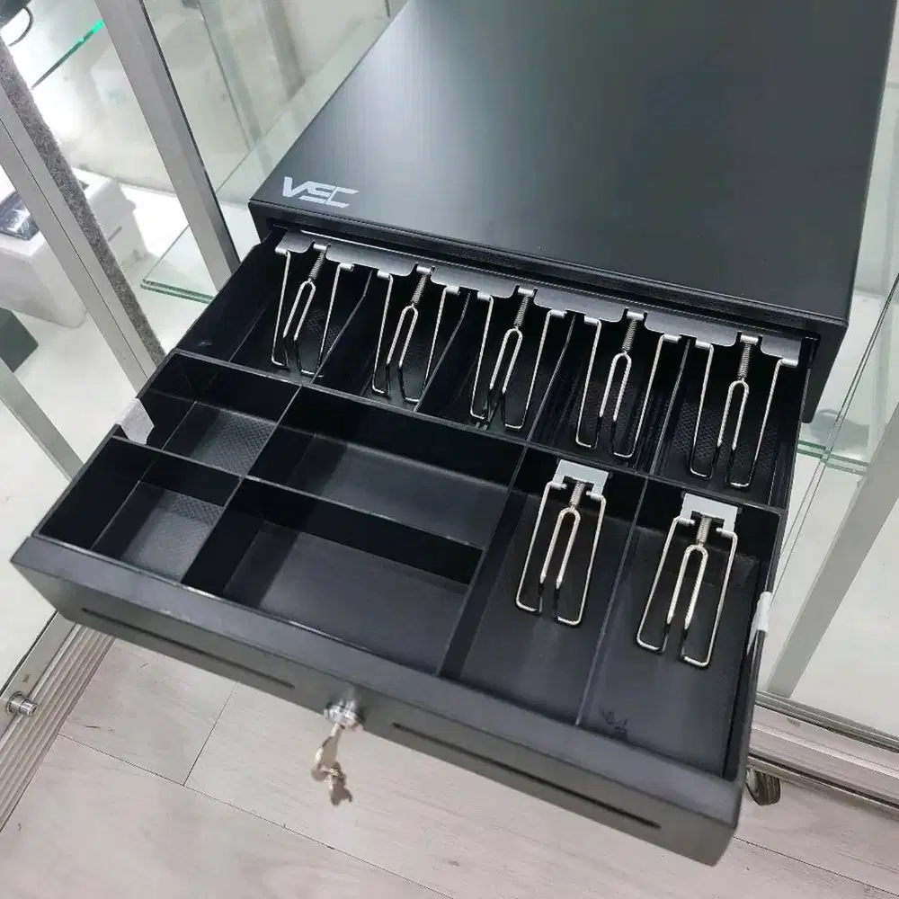 cash drawer VSC CD 408 41 x 42 7Kg RJ-11 laci uang kasir