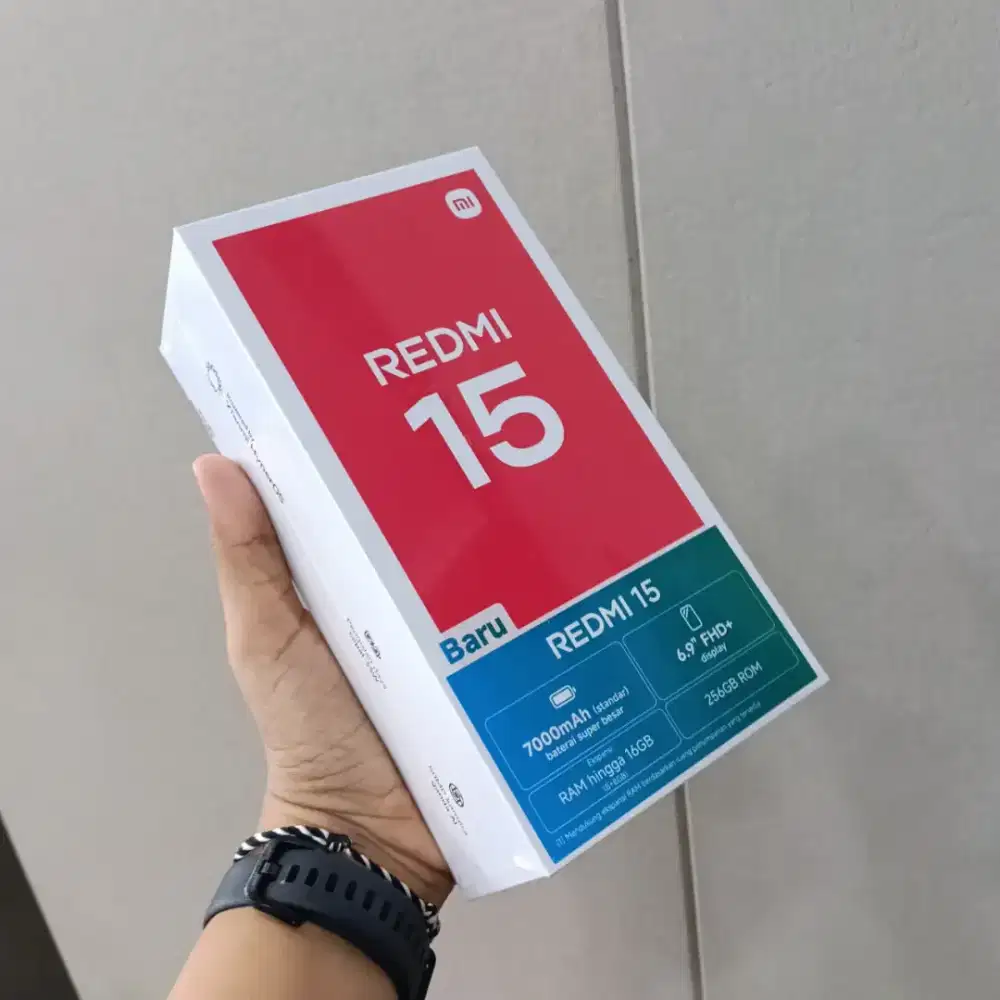REDMI 15 RAM 8/128 GB