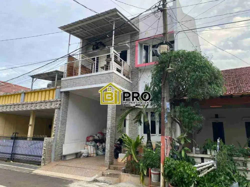 Rumah cantik buat usaha di kranggan bekasi dijual