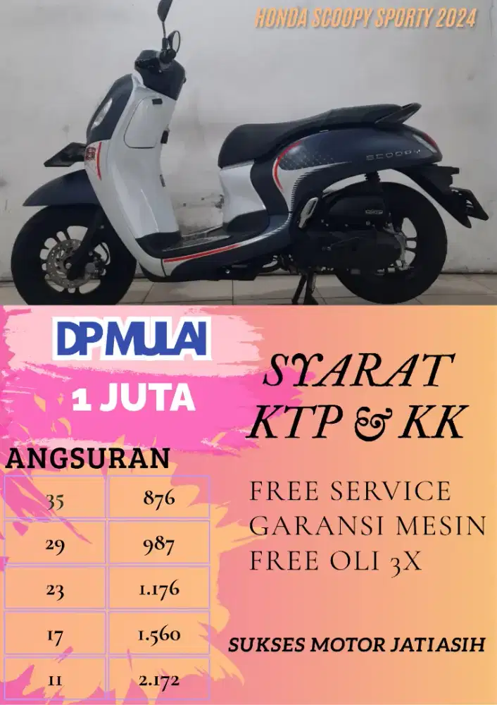 HONDA SCOOPY SPORTY 2024