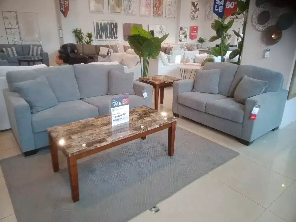 Sofa Ashley Bavello 8 3+2 Seat Promo Termurah
