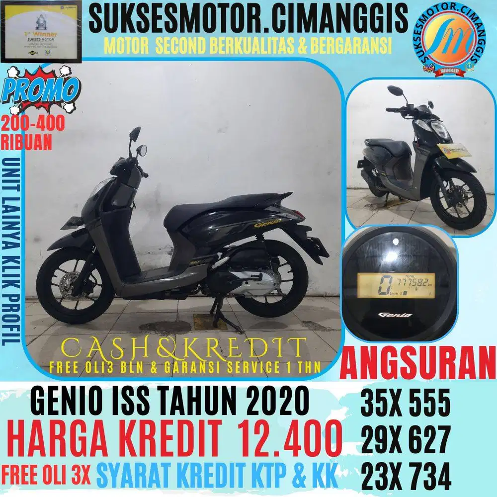 GENIO ISS PROMOTERMURAH  CASH/KREDIT KLIK PROFIL UNIT LAINYA