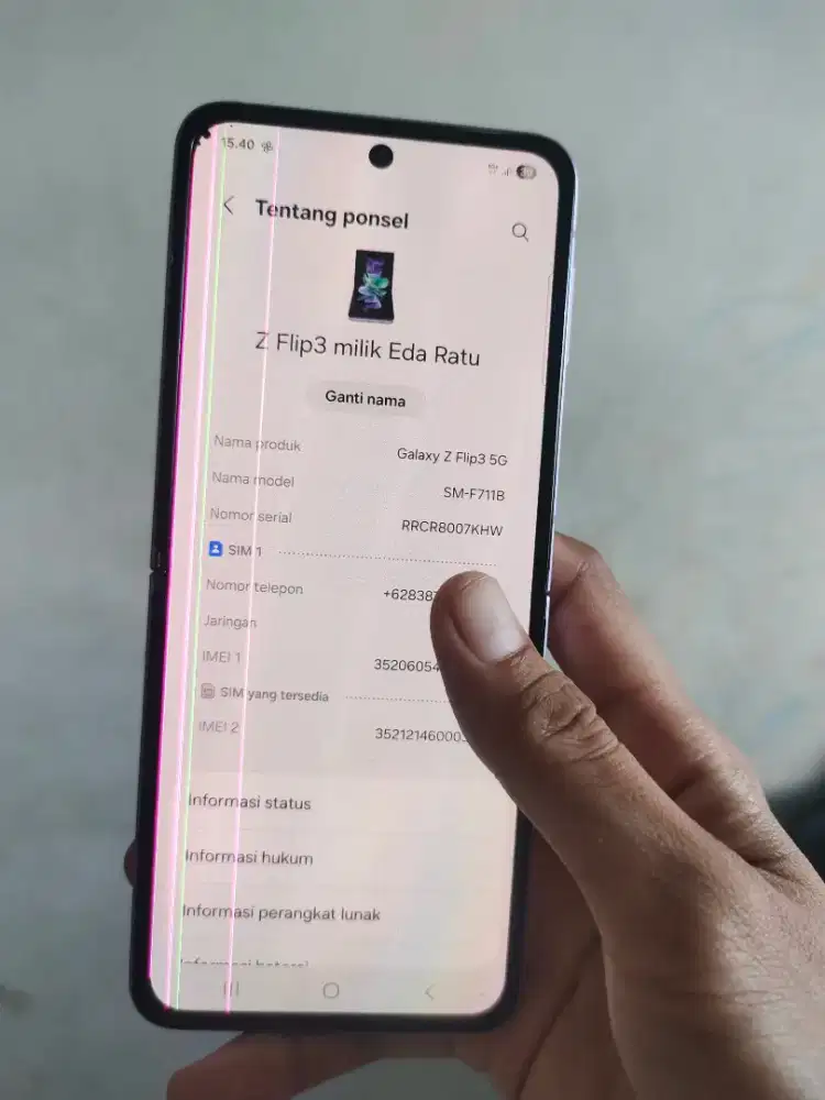 Samsung z flip3 5G 8/256