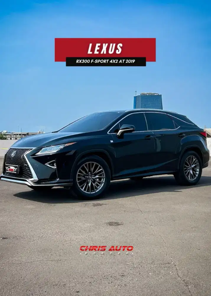 LowOdo record, LEXUS RX300 F-SPORT 4X2 AT 2019
rx200t Luxury 2018