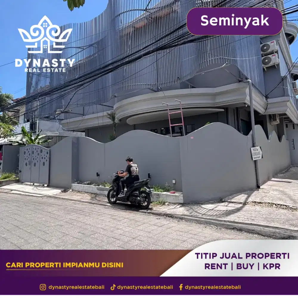 Gedung ex-spa seminyak lokasi strategis (leasehold)