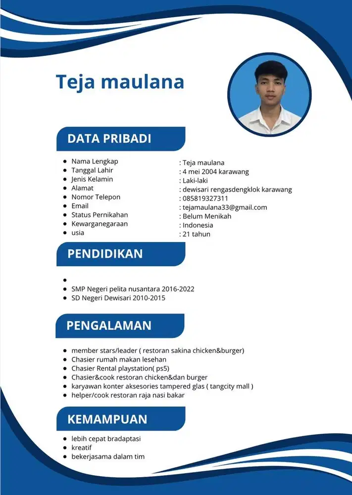 butuh pekerjaan