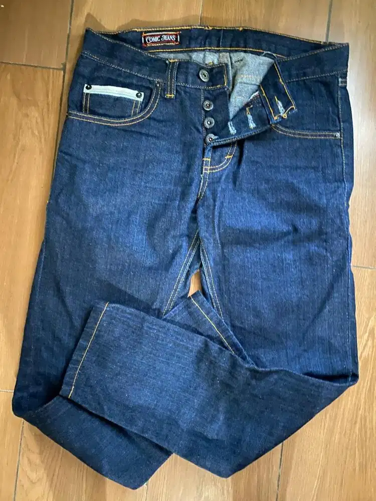 Celana jeans custom comic jeans