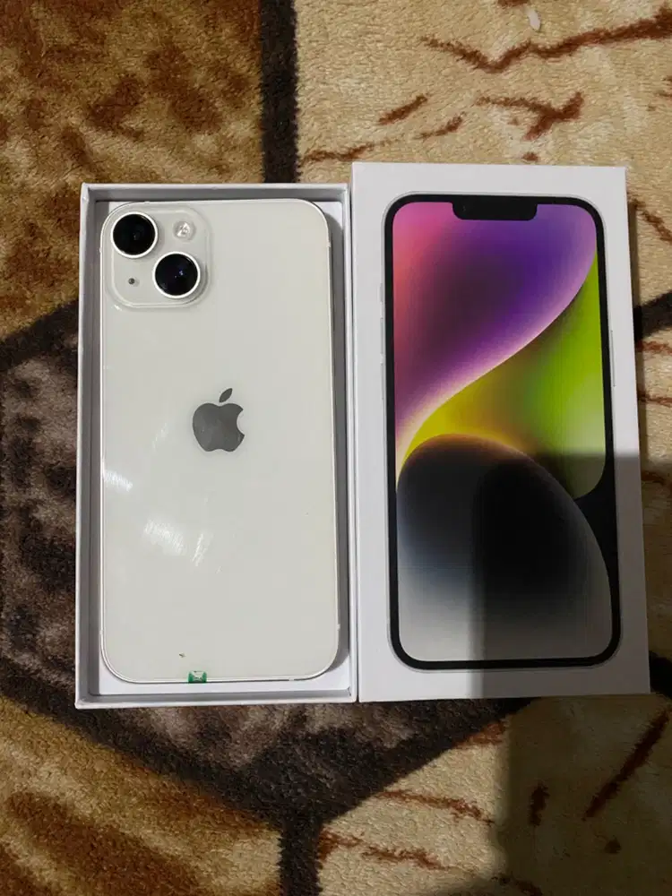 iPhone14 128GB WHITE INTER