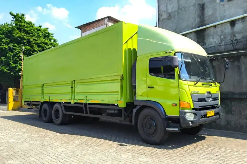 MULUS+banBARU MURAH Hino tronton 6x2 FL 235 JW wingbox 2019 wing box