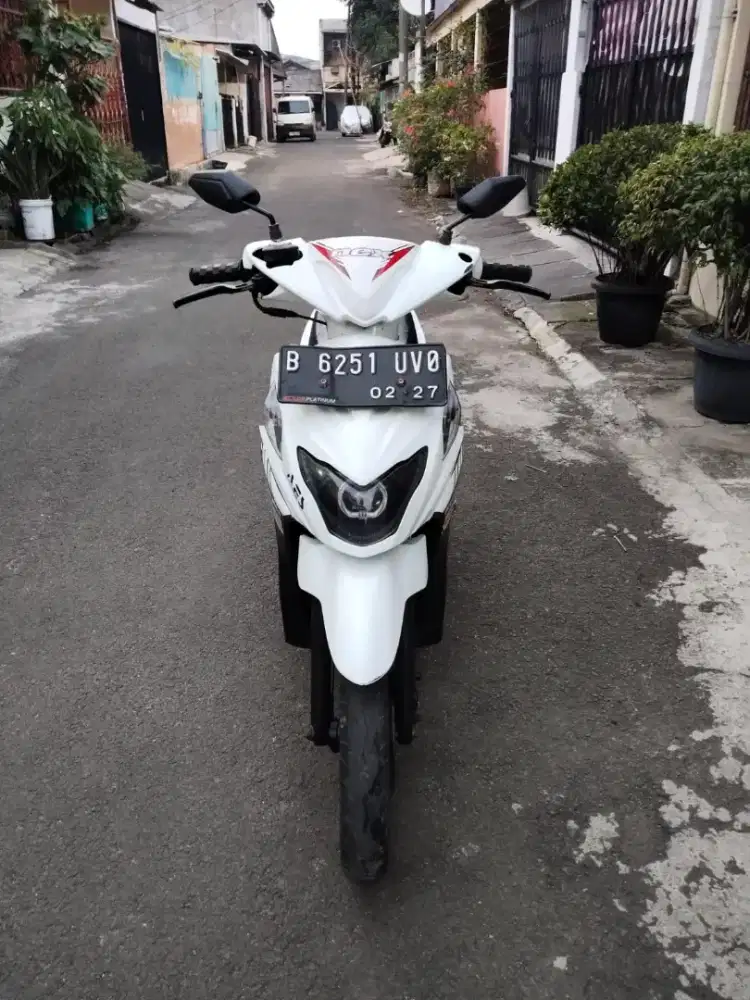 Suzuki Nex 125cc karbu tahun 2012 mesin cvt halus orian, siap pakai