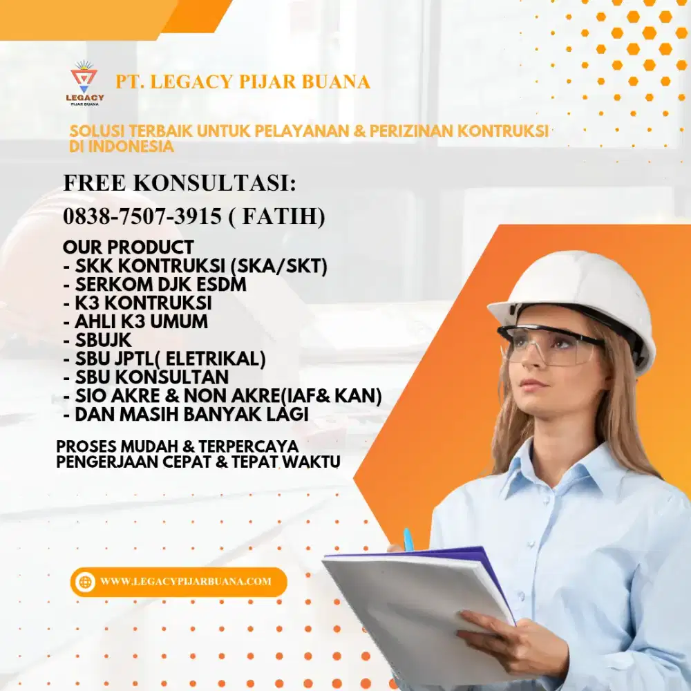 Jasa sertifikasi profesi dan badan usaha
