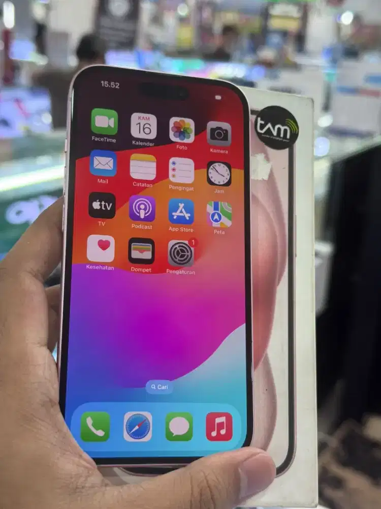 iPhone 15 256gb Pink iBox Fullset