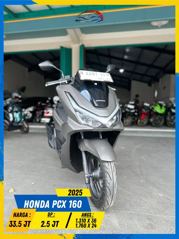 HONDA PCX 160 2025 LIKE NEW MASZEHH HIKMAH MOTOR KEPUH