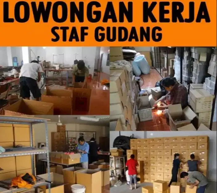 Staff Gudang dan Packing