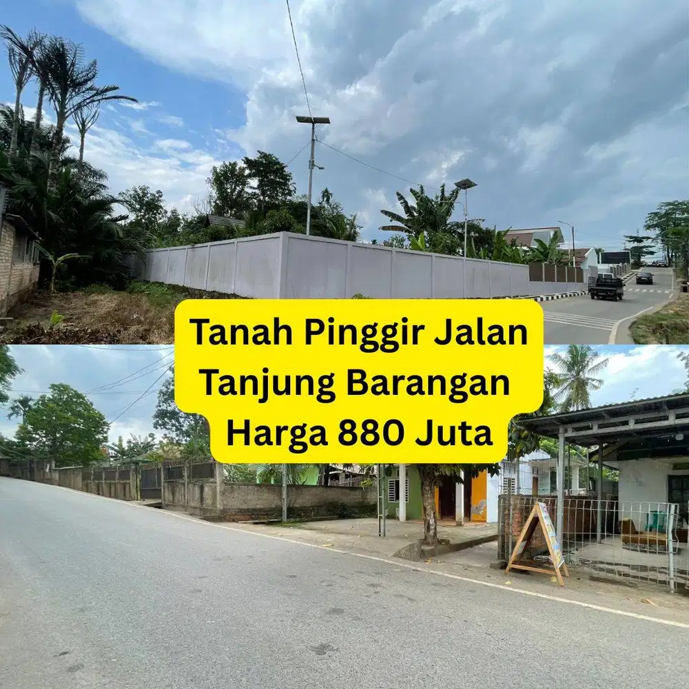 TANAH PINGGIR JALAN DEKAT RUMAH WALIKOTA