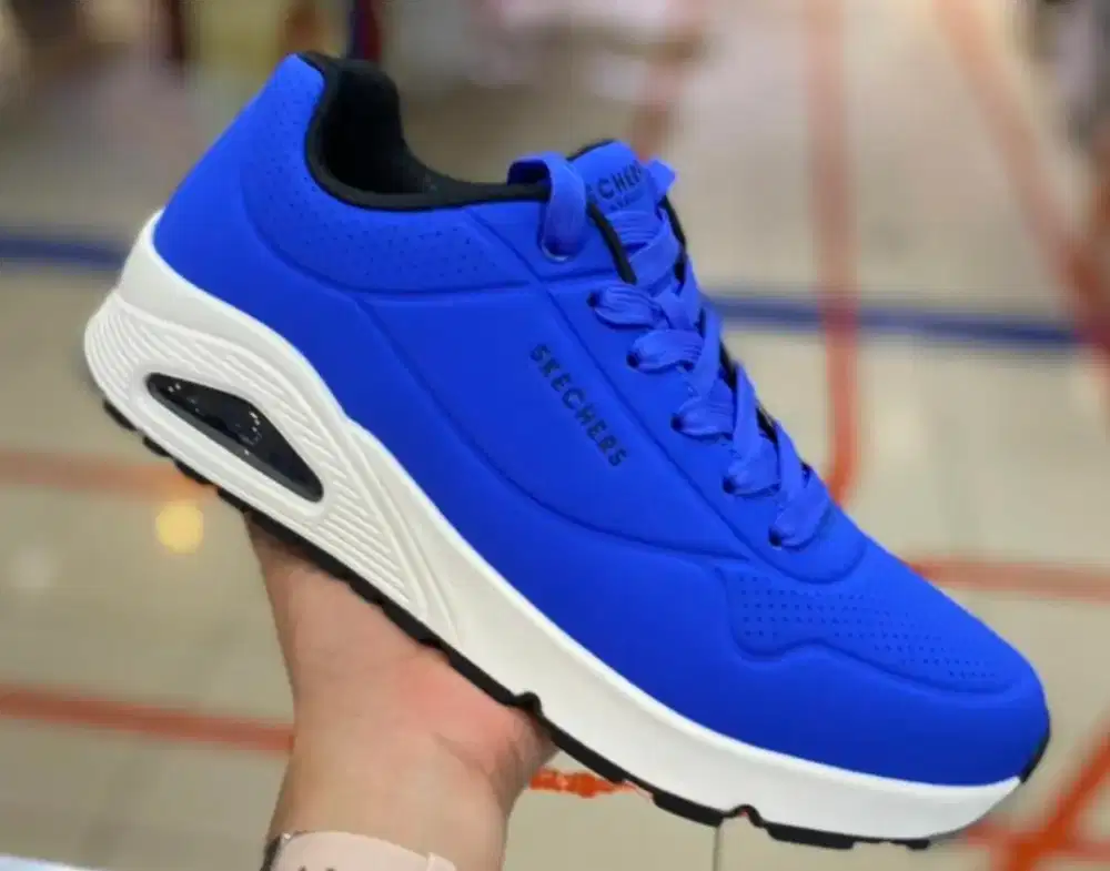 SKECHERS UNO STAND ON AIR BLUE