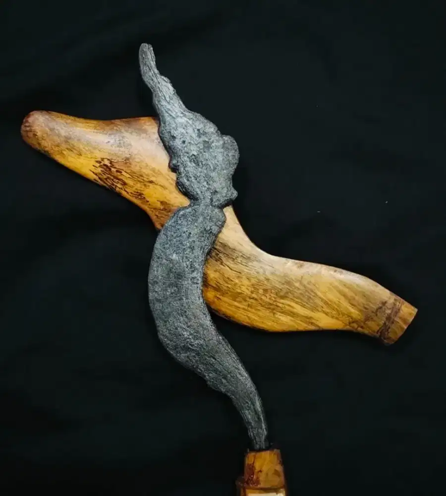 Kujang Primitif Sepuh Original Kuno