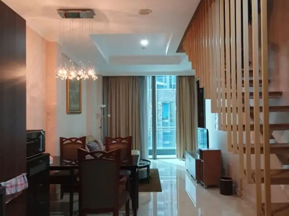 FOR RENT Apartment Residence 8 Senopati Sudirman SCBD 2BR - Loft Duplex Furnished Rare Unit Close to Ashta Mall MRT Busway