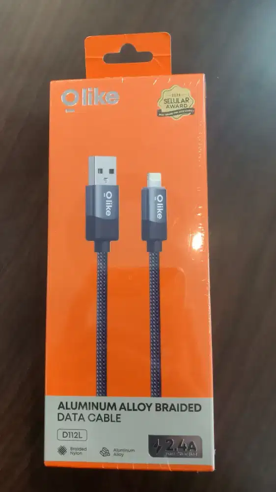 D112L 2.4A Lightning Fast Charging 1M Data Cable