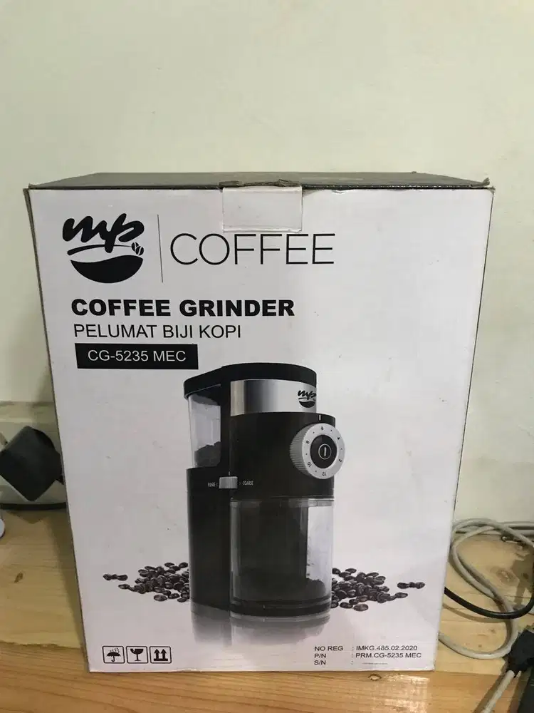 Penggiling Kopi Electric Coffee Grinder Premium Mayaka CG-5235 MEC
