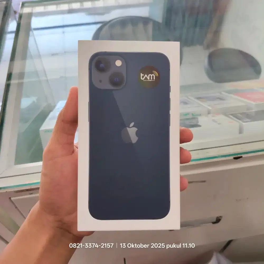 iPhone 13 Midnight 128gb Baru Segel Garansi Resmi