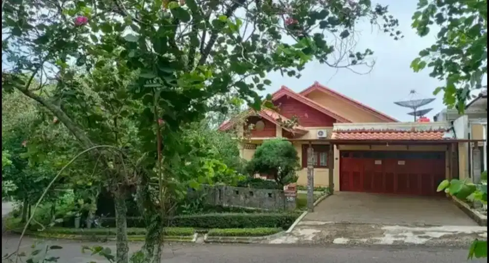 Rumah Resor Dago Pakar Luas Dan Asri Hitung Tanah Bandung Utara