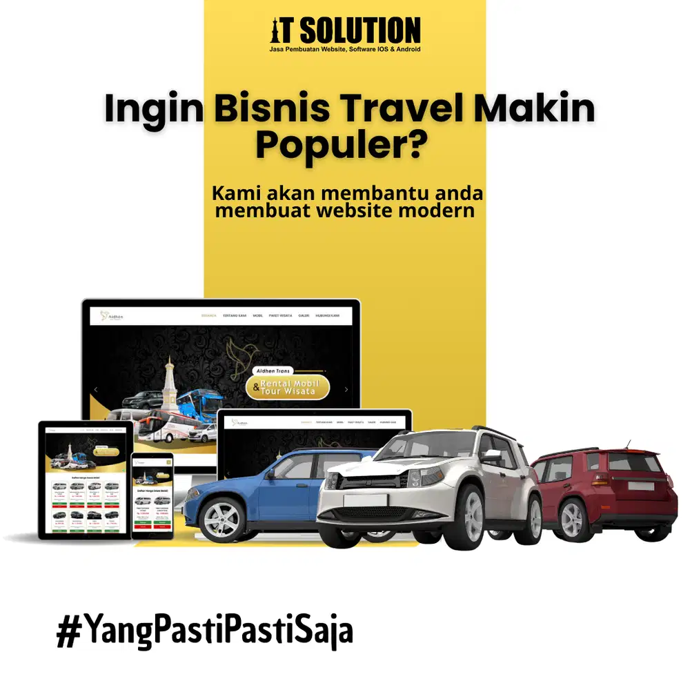 Jasa Pembuatan Website Travel Profesional