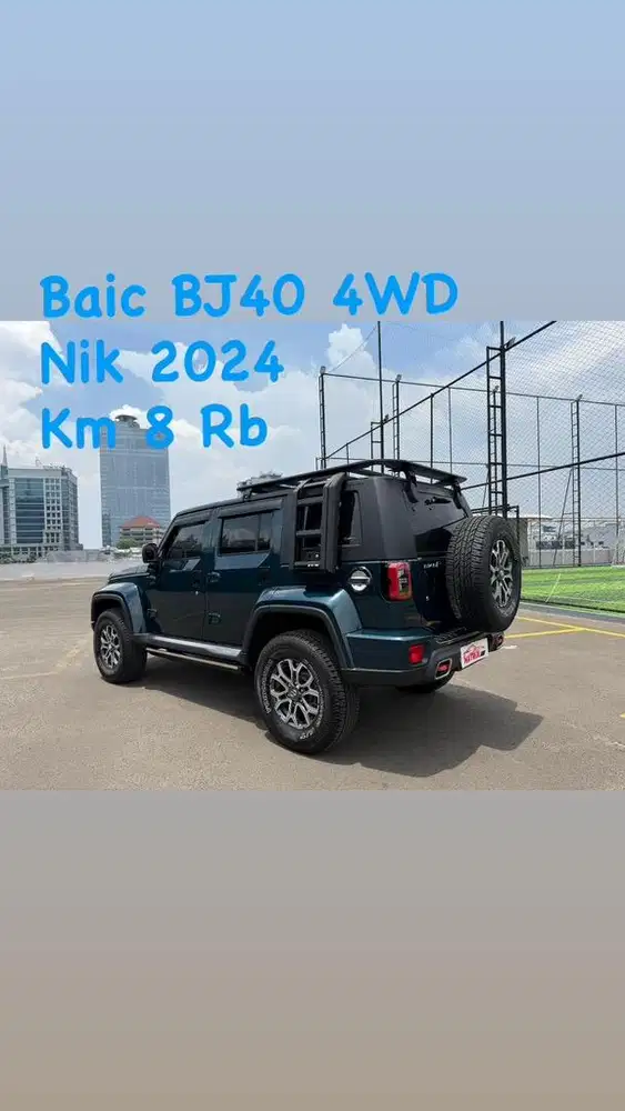 Baic Bj40 4Wd Nik 2024 Tosca on black Siap Pakai