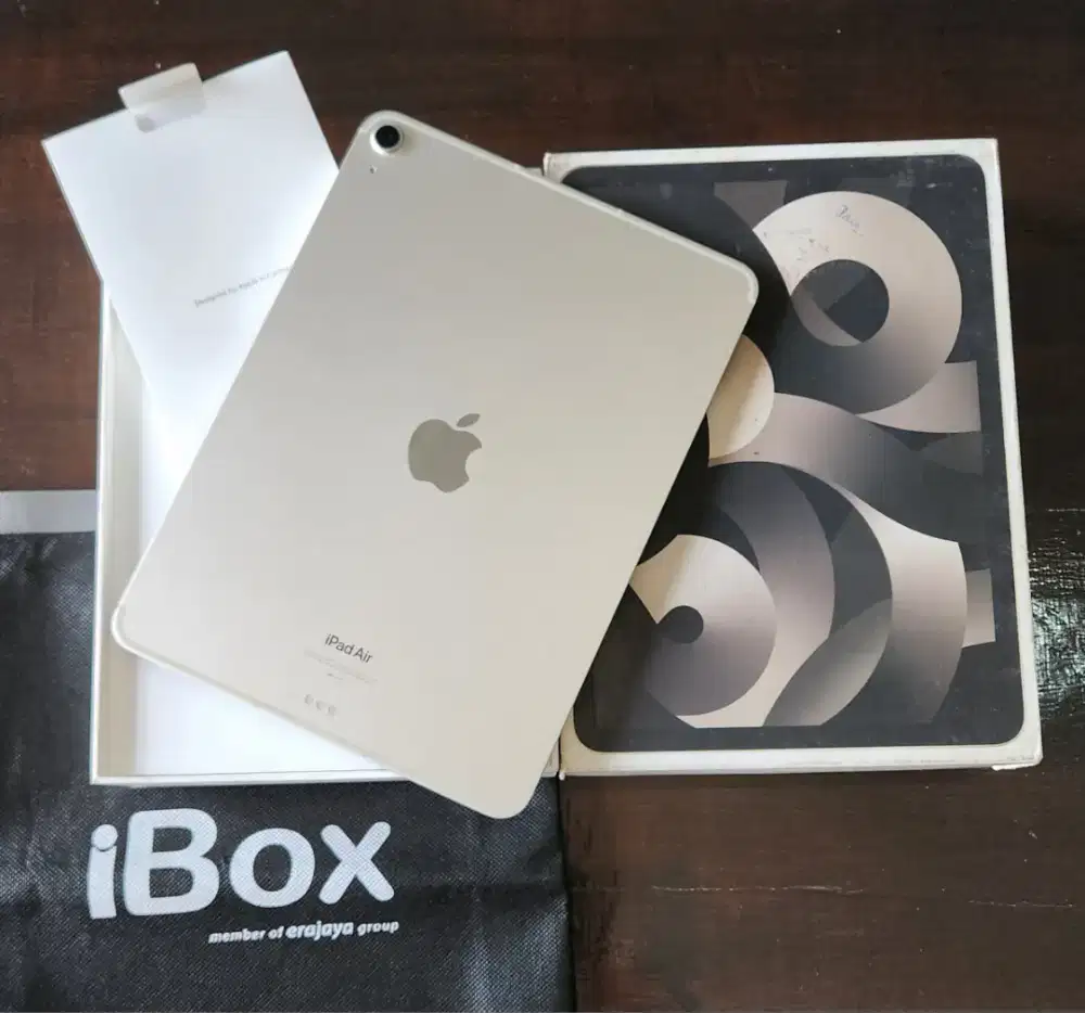 Ipad AIR 5 M1 CELLULER WIFI 64GB IBOX SUPER MULUS LIKE NEW