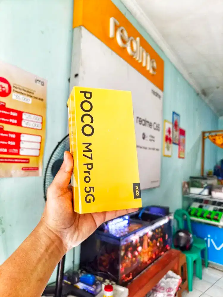 POCO M7 PRO 5G 8/256 NEW SEGEL TERMURAH