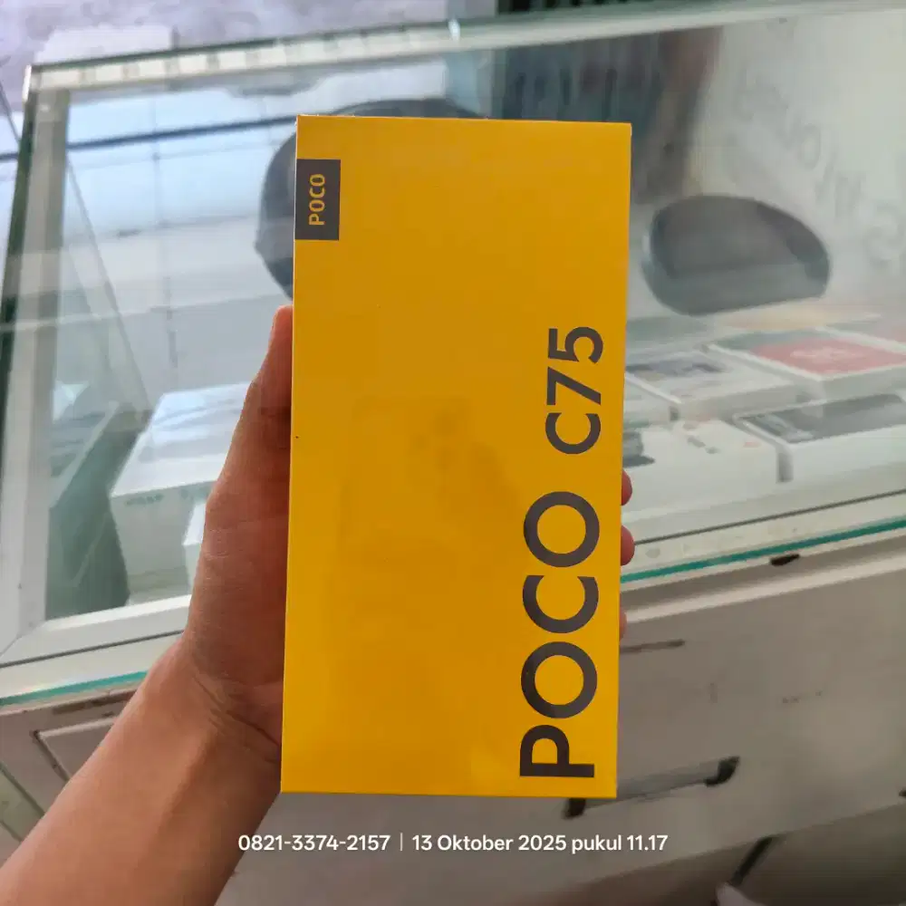 POCO C75 6/128 Baru Segel Garansi Resmi