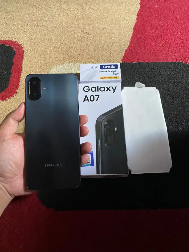 BISMILLAH SAMSUNG A07 RAM 4/64 FULSET MULUS PEMAKAIAN BARU SEBULAN