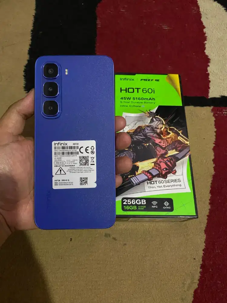 BISMILLAH INFINIX HOT 60i RAM 8/256 FULSET MULUS