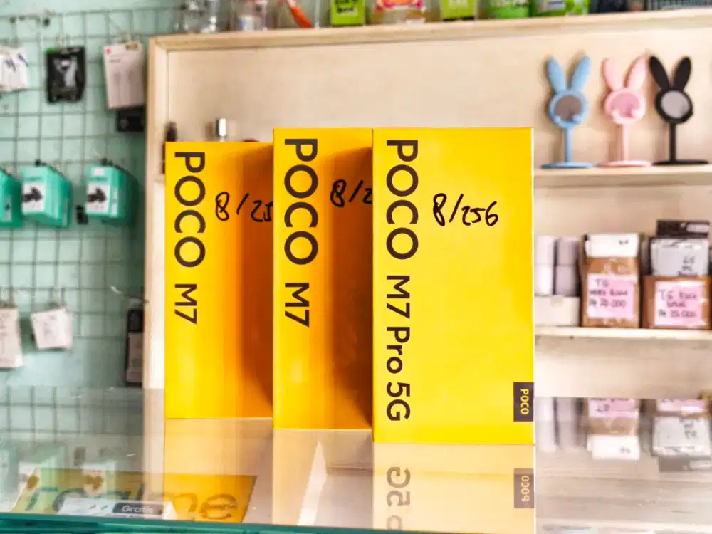 POCO M7 & M7 PRO 5G 8/256 NEW SEGEL PROMO TERMURAH BNIB FRESH UNIT