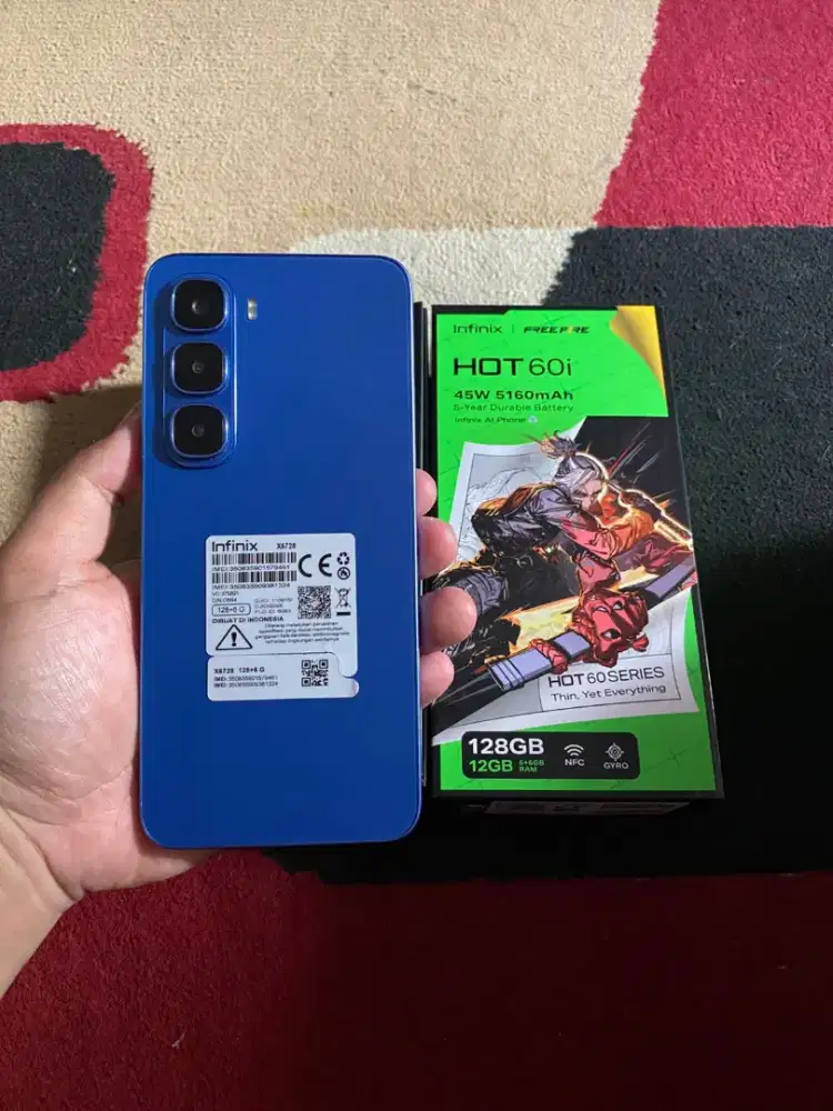 BISMILLAH INFINIX HOT 60i RAM 6/128 FULSET MULUS