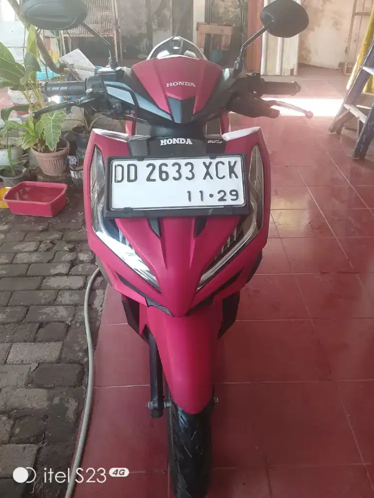 Jual vario 125 CC remot watna merah