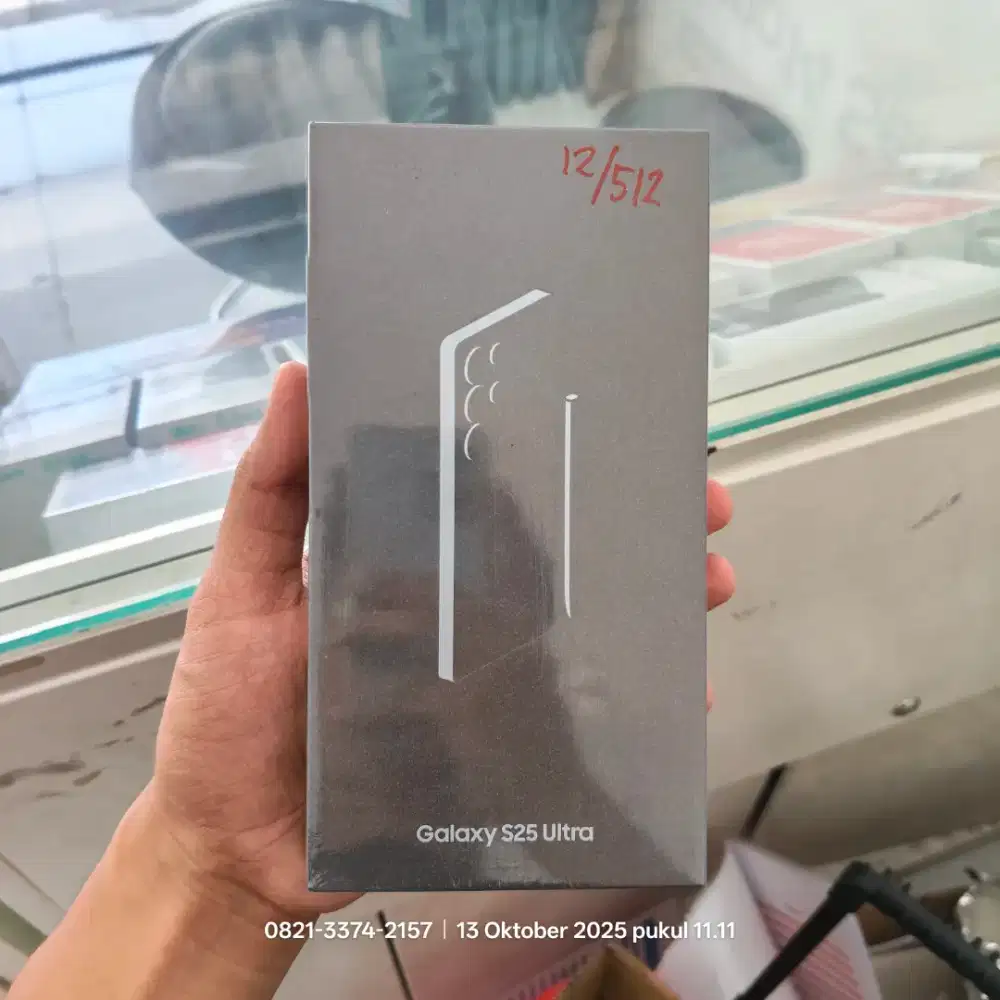 Samsung Galaxy S25 Ultra 12/512 Baru Segel Garansi Resmi