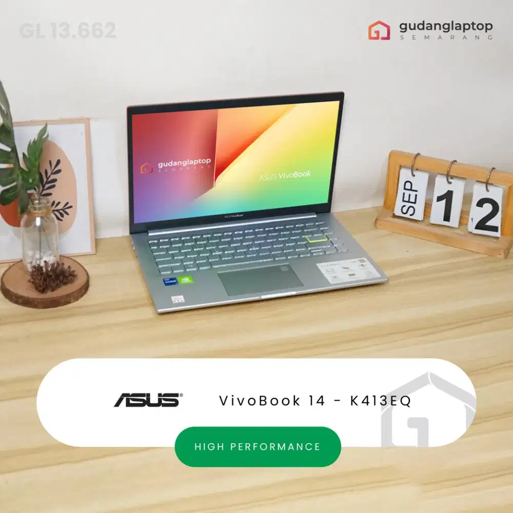 ASUS VivoBook 14 - K413EQ INTEL Core i7 - 1165G7 8/512 Nvidia MX350