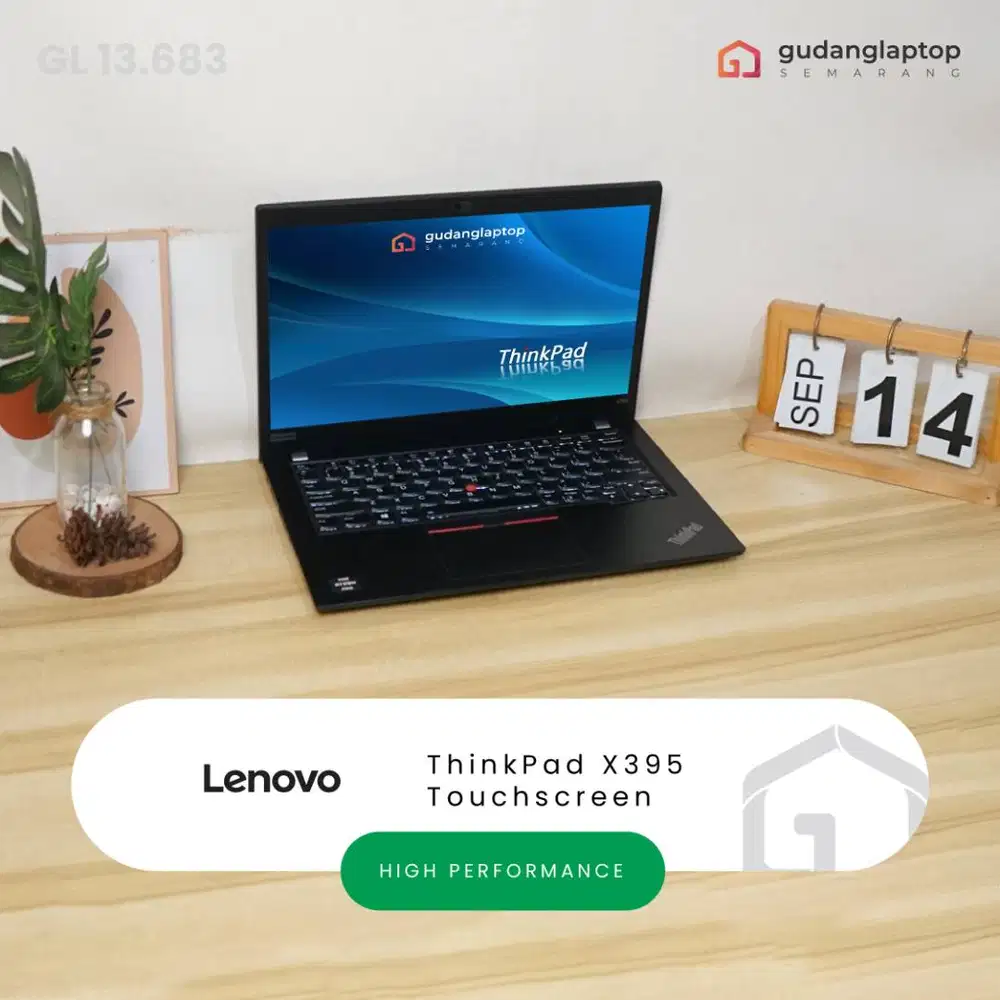 LENOVO ThinkPad X395 AMD Ryzen 7 Pro - 3700U 16/256 Touchscreen