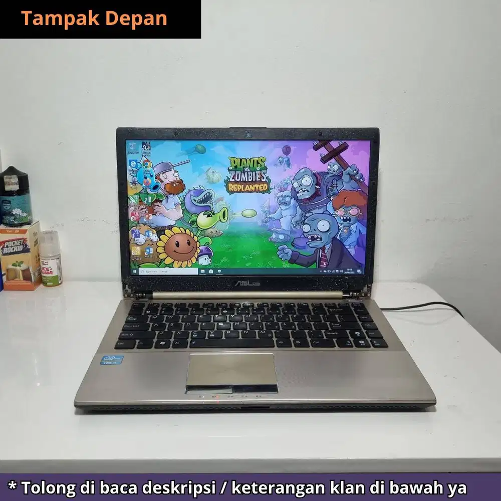 Laptop asus A46SV core i5 GPU Nvidia Windows 10 pro original
