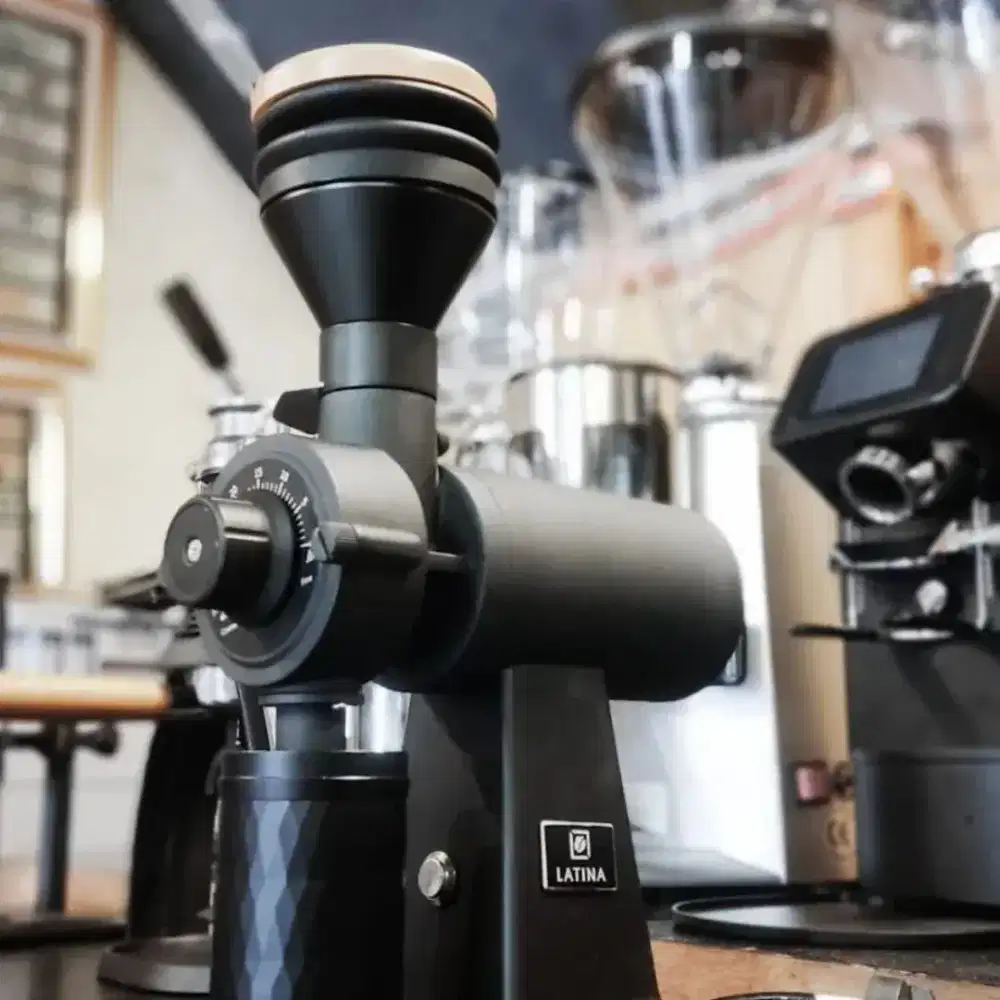 Latina Libra T60 T-60 V.4 Coffee Grinder Elektrik - Ready Hitam Second