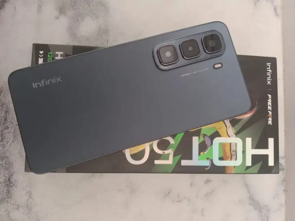 Infinix hot 50 ram6/256 lengkap ORI garansi panjangkondis super mulus