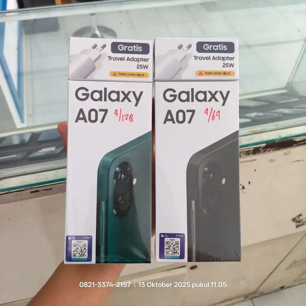 Samsung Galaxy A07 4/128 Baru Segel Garansi Resmi