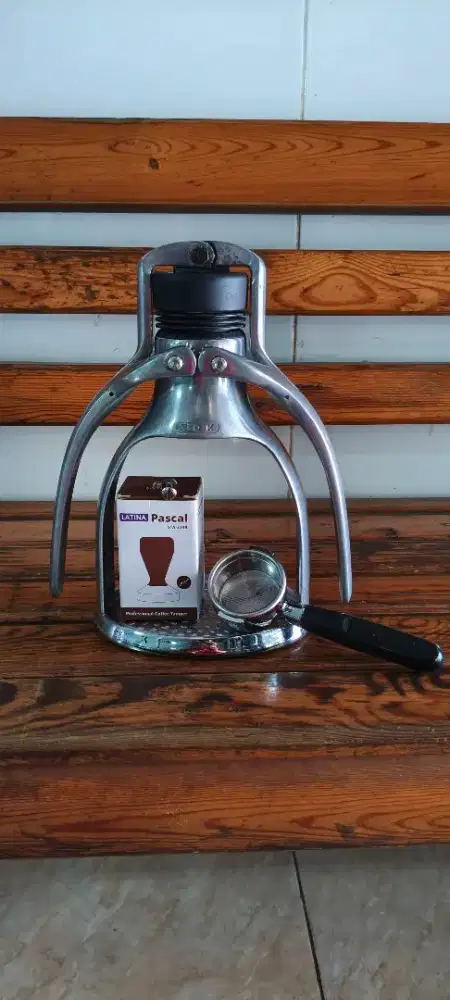 Mesin Alat Kopi Espresso Manual Brew Rok Presso Rokpresso Siap Pakai