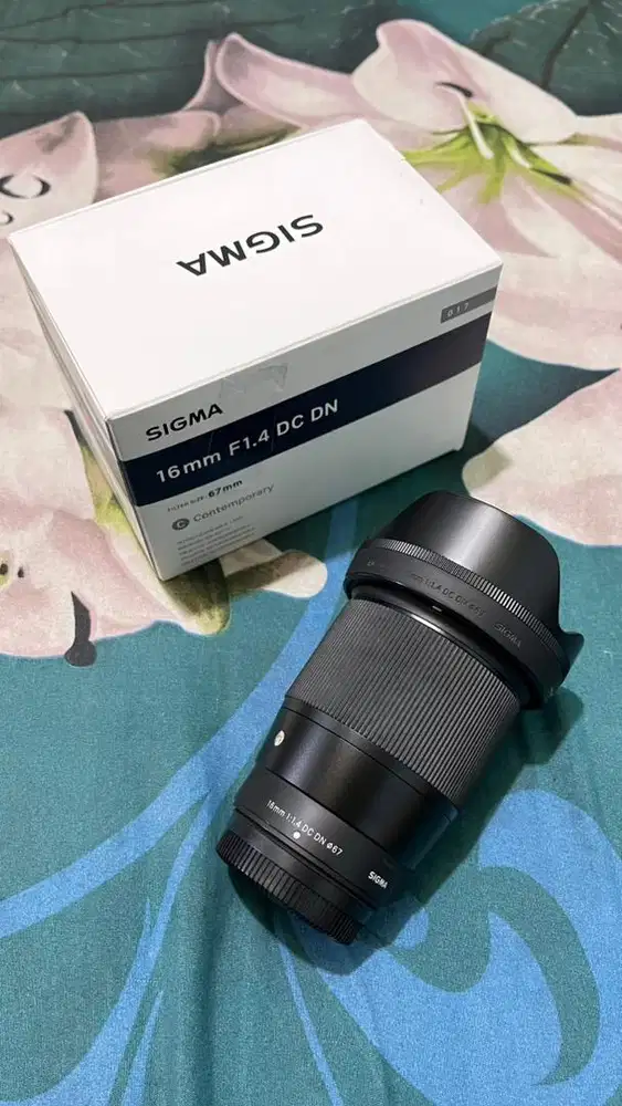 Sigma 16mm f1.4 for fujifilm mulus box